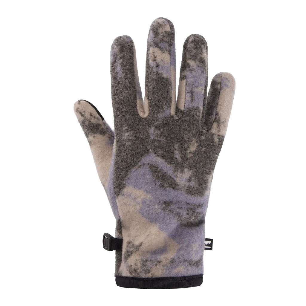 Pileup Wool Fleece Gloves - Mtn Camo Moonstone