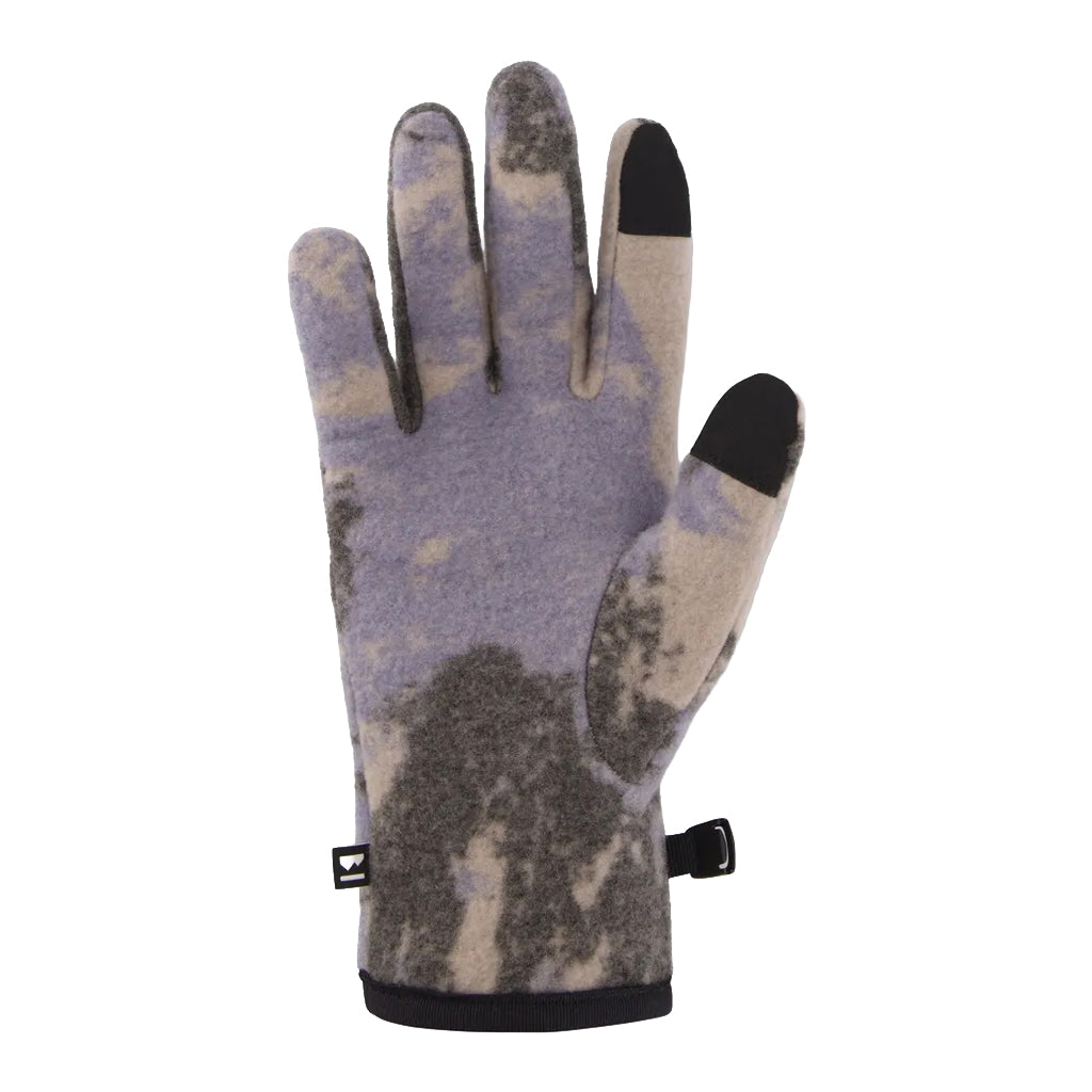 Pileup Wool Fleece Gloves - Mtn Camo Moonstone