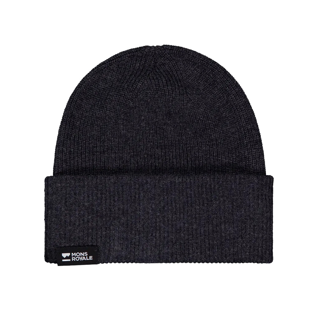 Wānaka Merino Knit Balaclava - Deep Charcoal
