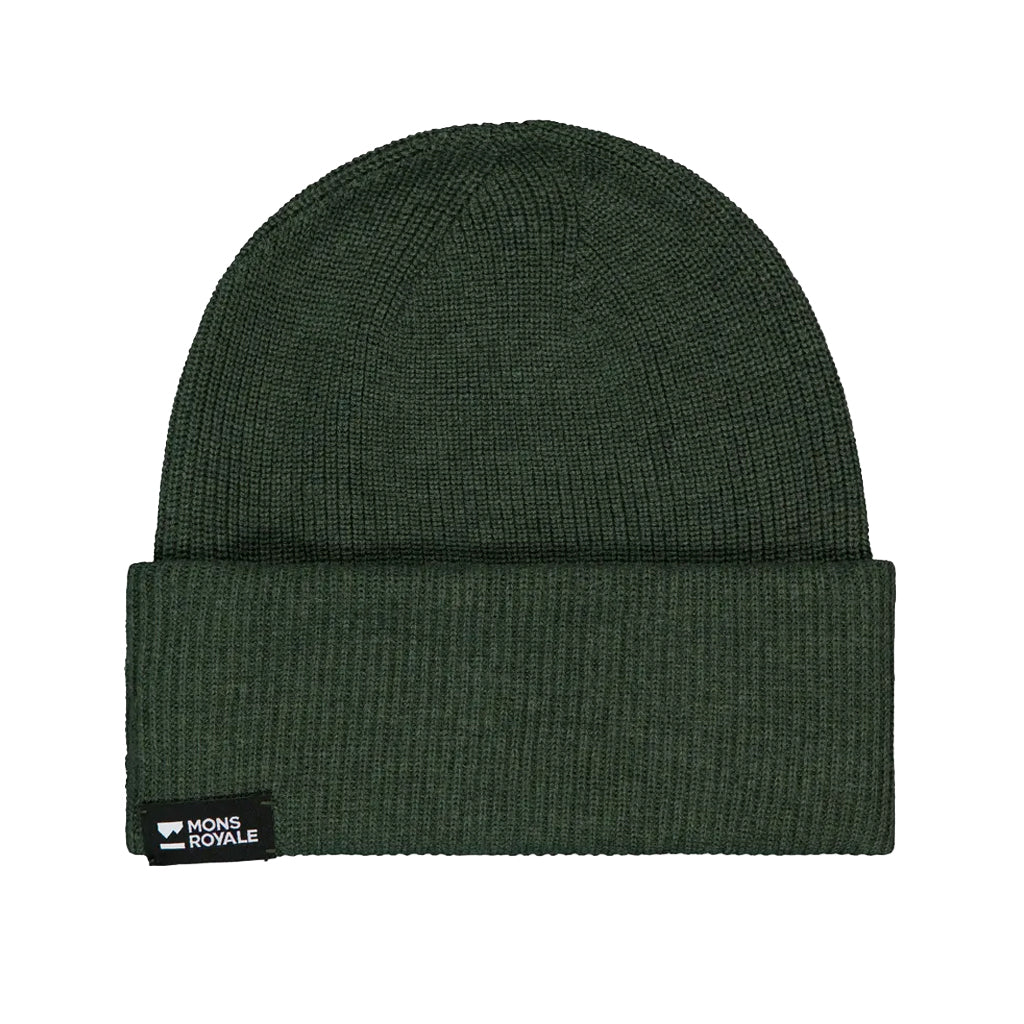 Wānaka Merino Knit Balaclava - Dark Pine