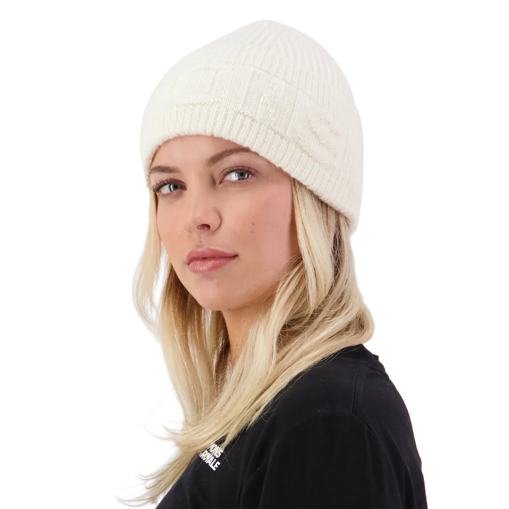 Cosy Merino Beanie - Snowflake