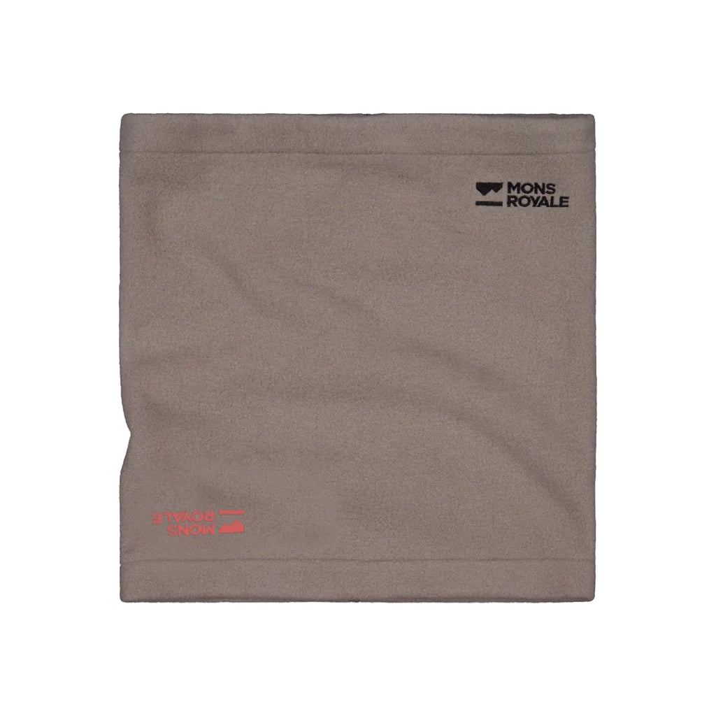 Pileup Wool Fleece Neckwarmer - Cinder