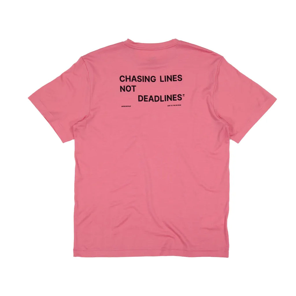 MP Heavyweight Merino T-Shirt - Flamingo