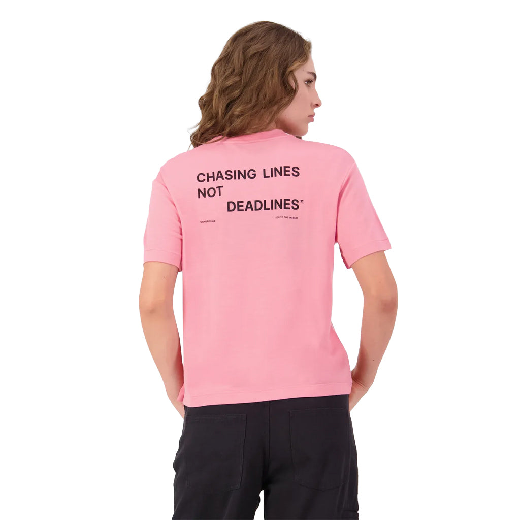 MP Heavyweight Merino T-Shirt - Flamingo