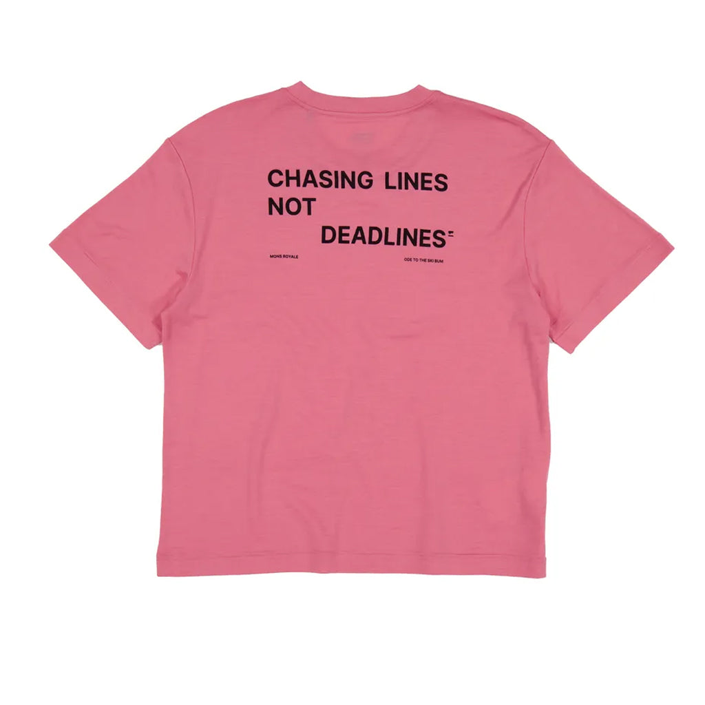 MP Heavyweight Merino T-Shirt - Flamingo
