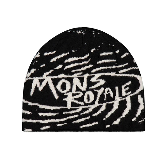 Mtn Mad Merino Beanie - Black