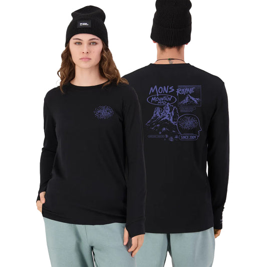 Yotei Merino Classic Long Sleeve - Black