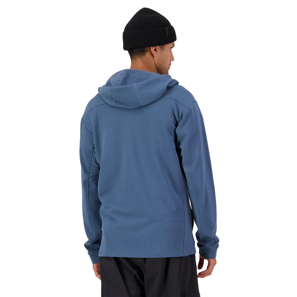 Offgrid Merino Fleece Zip Hoodie - Orian Blue