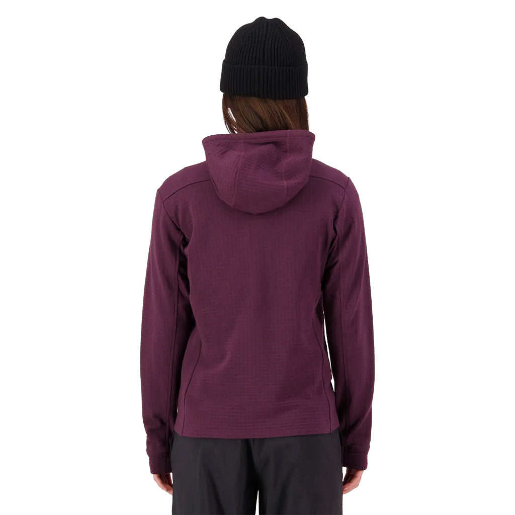 Offgrid Merino Fleece Zip Hoodie - Fig