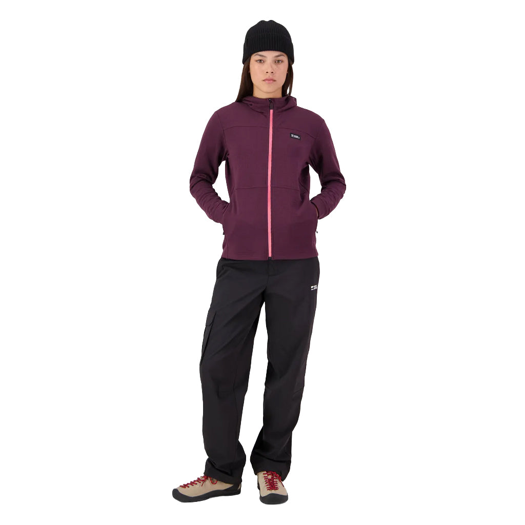 Offgrid Merino Fleece Zip Hoodie - Fig