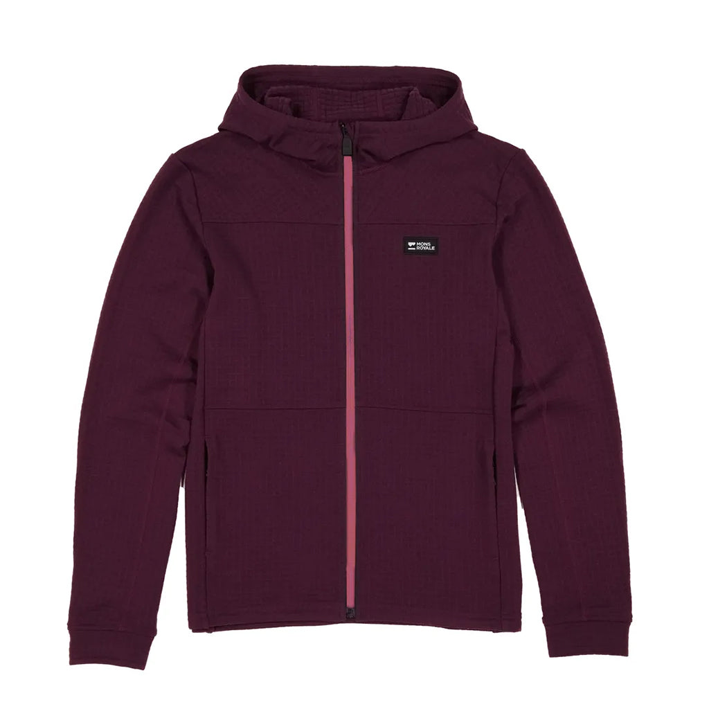Offgrid Merino Fleece Zip Hoodie - Fig