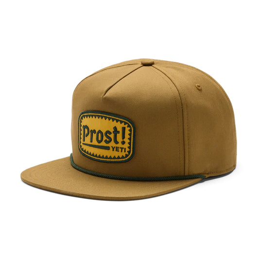 Yeti Prost Flat Brim Rope Hat Brown - Brown