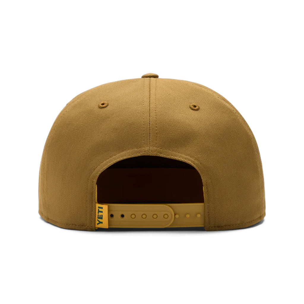 Yeti Prost Flat Brim Rope Hat Brown - Brown