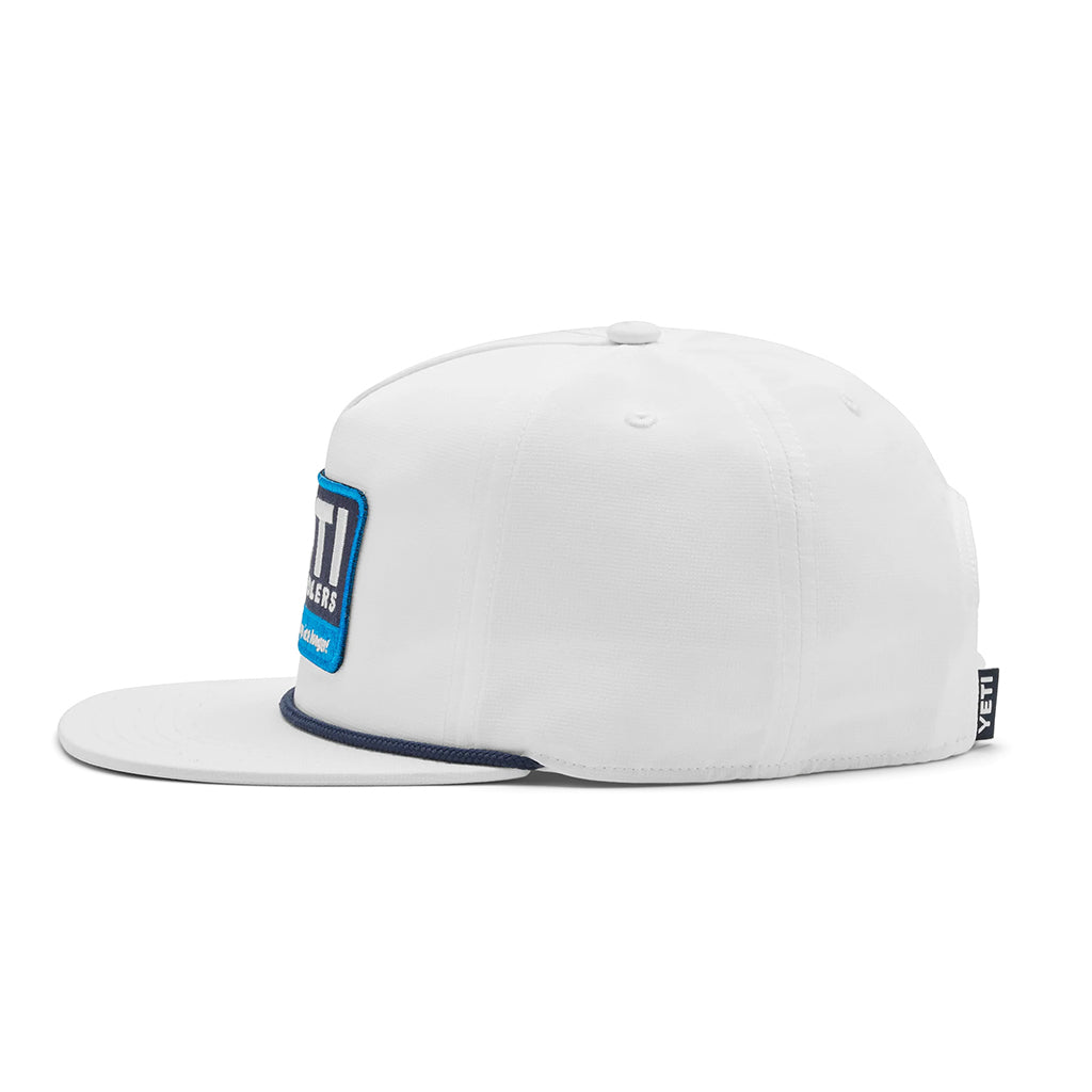 Wildly Stronger 20 Badge FB Rope Hat - White