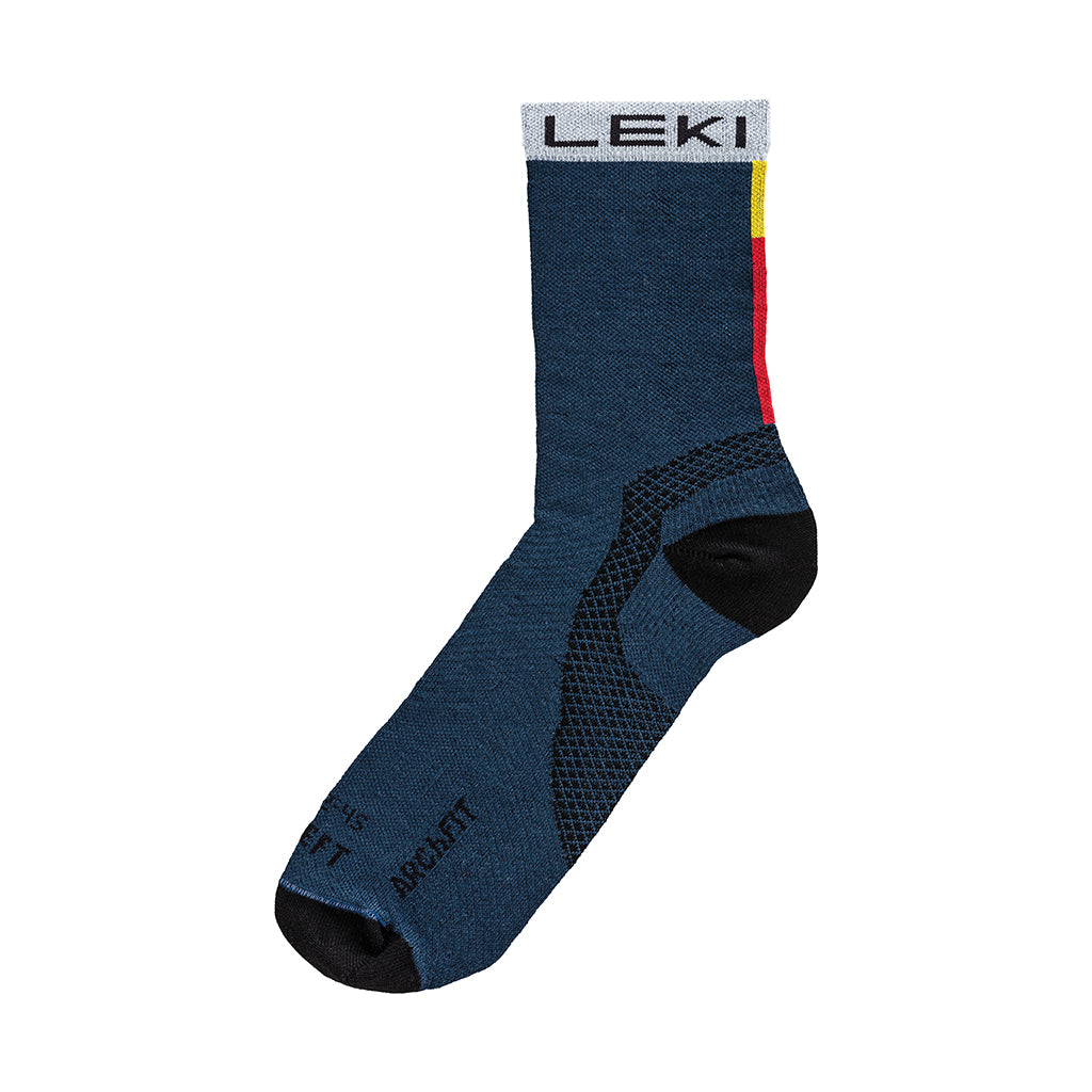 Trail Running Socks - True Navy Blue/White