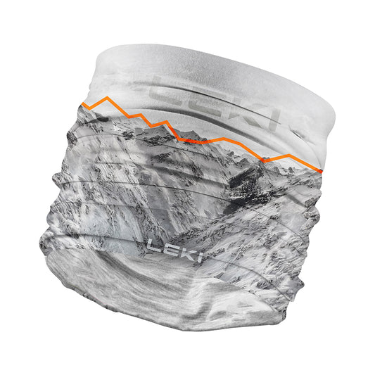 Multiscarf - White/Black/Orange