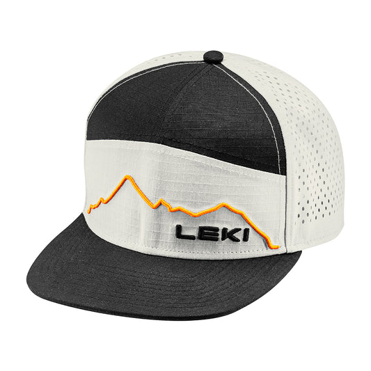 Casual Cap - White/Orange/Black