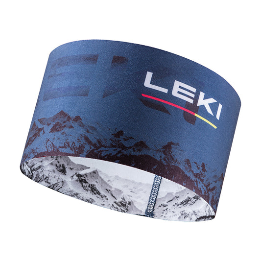 XC Headband - Dark Denim/White/Poppy Red