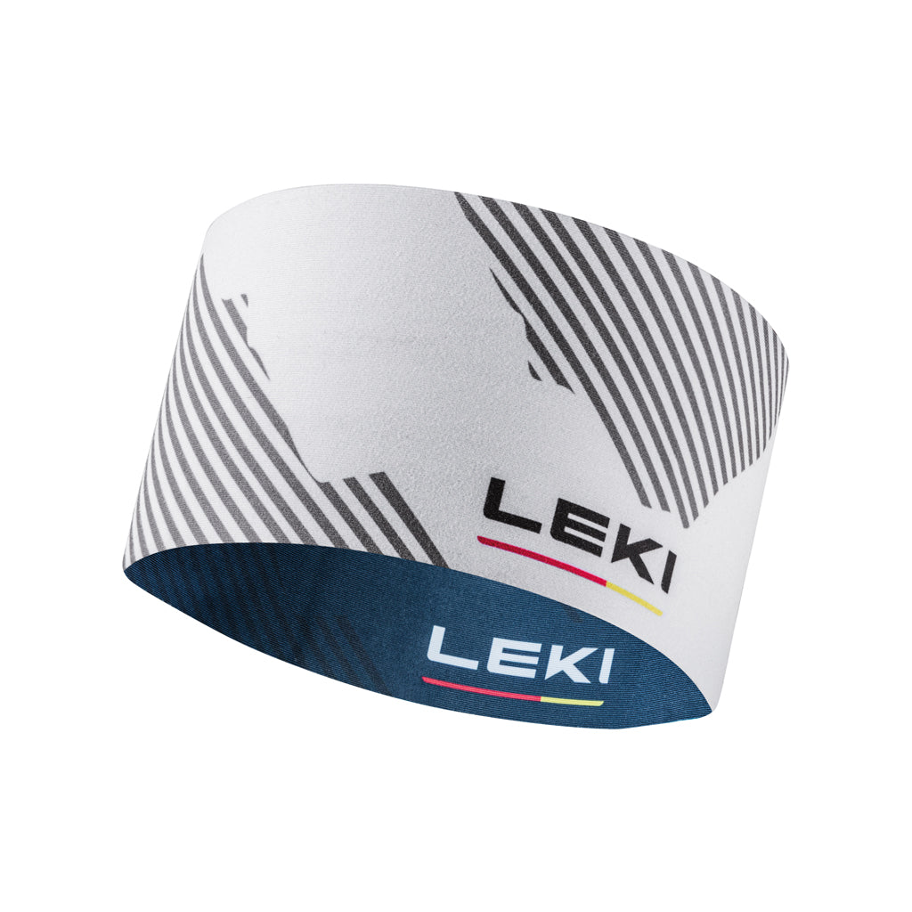 XC Headband - Dark Denim/White/Grey