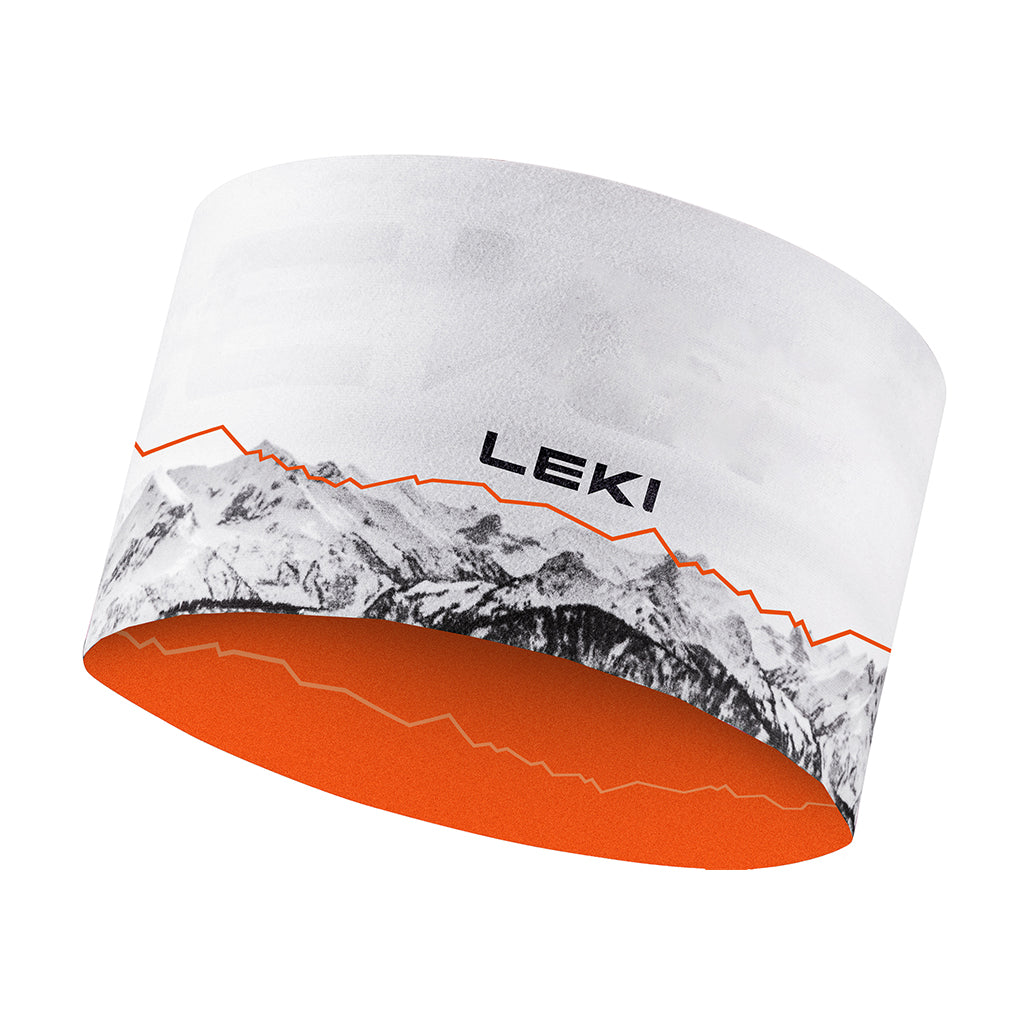 XC Headband - White/Orange