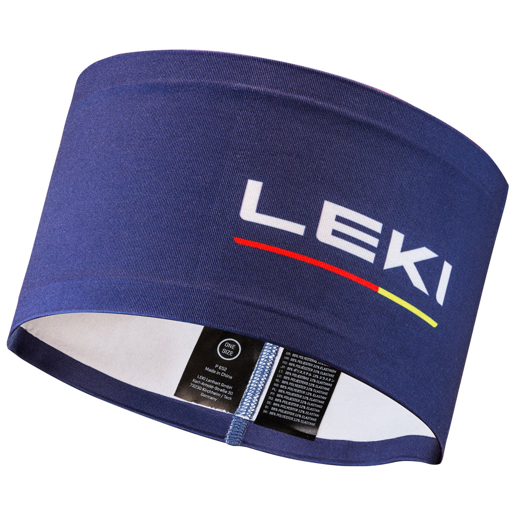 4-Season Headband - True Navy Blue/White