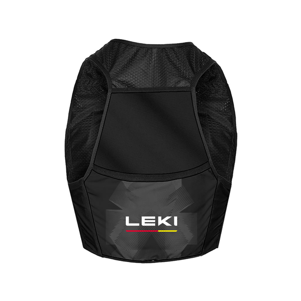 Trail Running Quiver Vest  - Black/Bright Red/Shuttle Grey