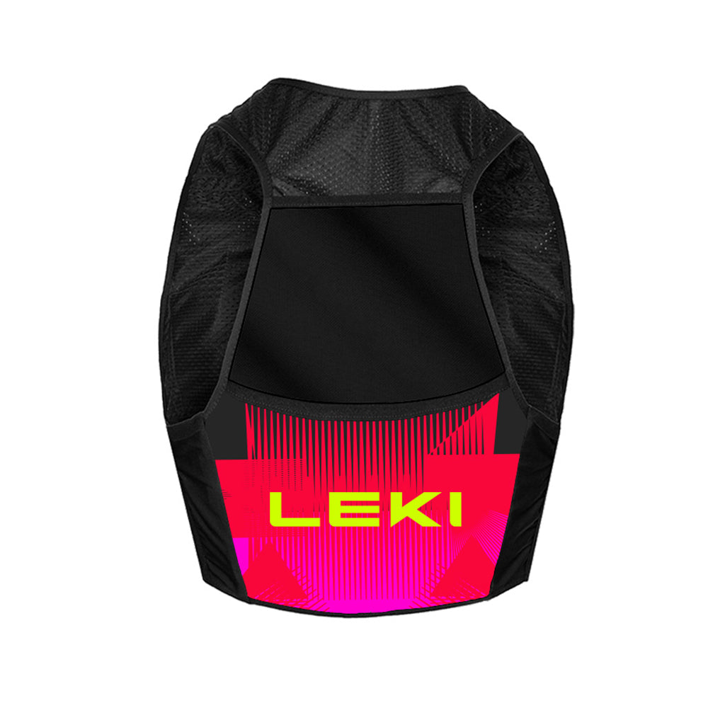 Trail Running Quiver Vest  - Black/Bright Red/Neonpink