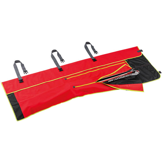Ski Wrap Bag Alpine fluorescent red-black-yellow