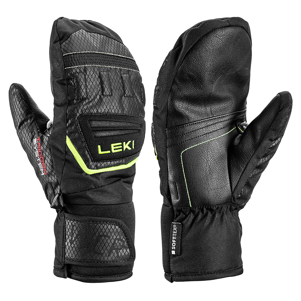 WCR Team 3D Junior Mitt - Black/Ice Lemon