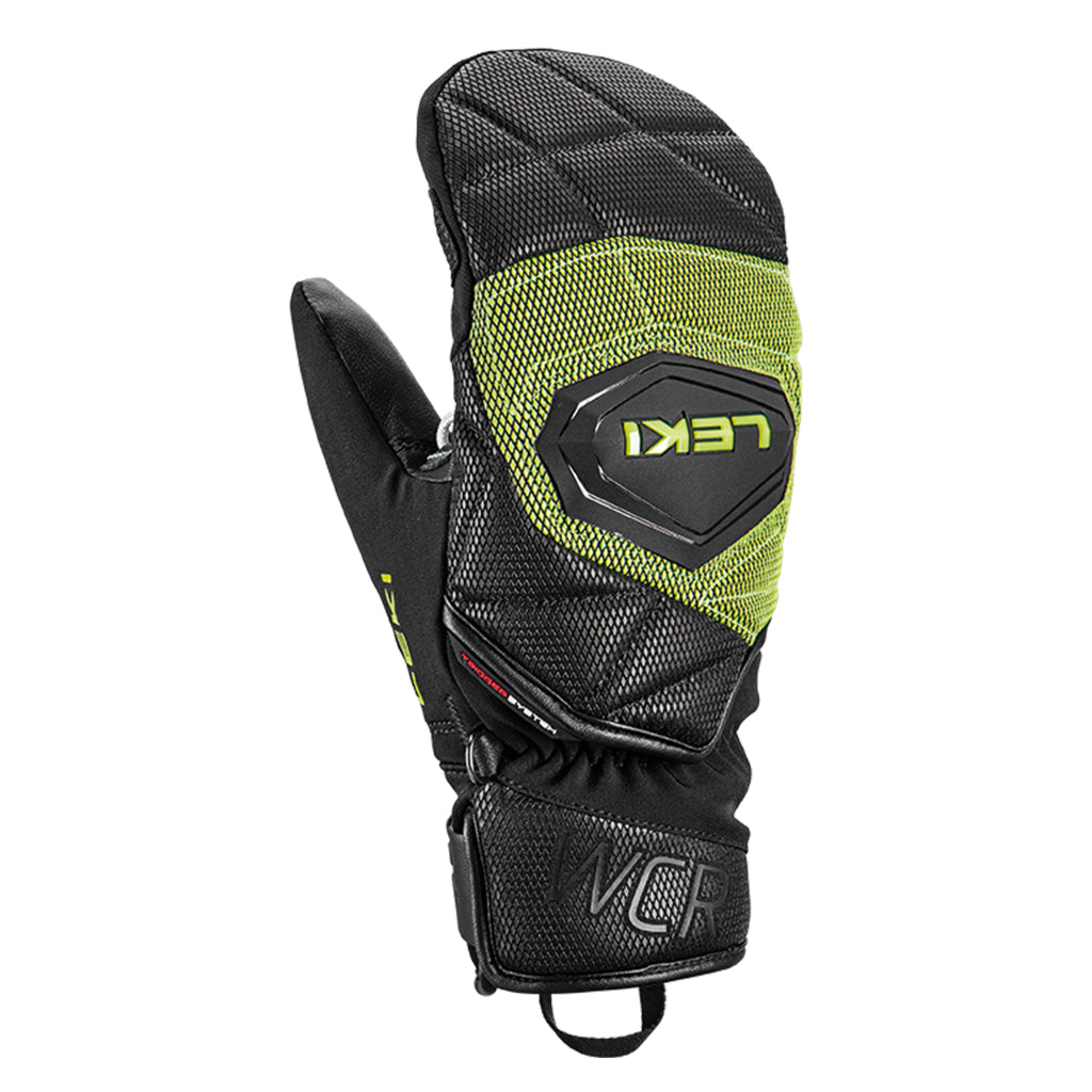 WCR Coach 3D Junior Mitt - Black/Ice Lemon