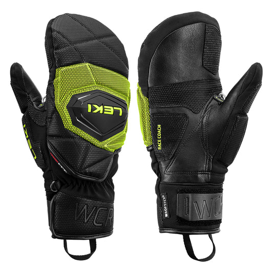 WCR Coach 3D Mitt - Black/Ice Lemon