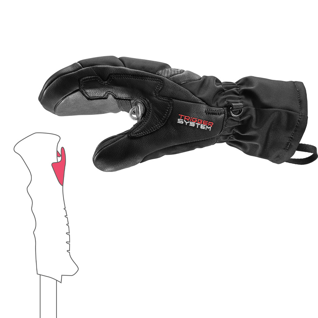 Griffin Base 3D Women Mitt - Black