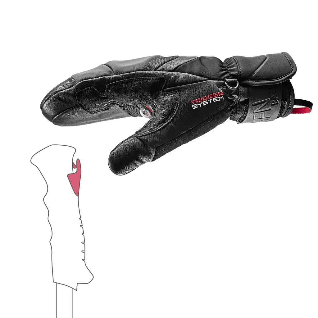 Griffin Base 3D Mitt - Black