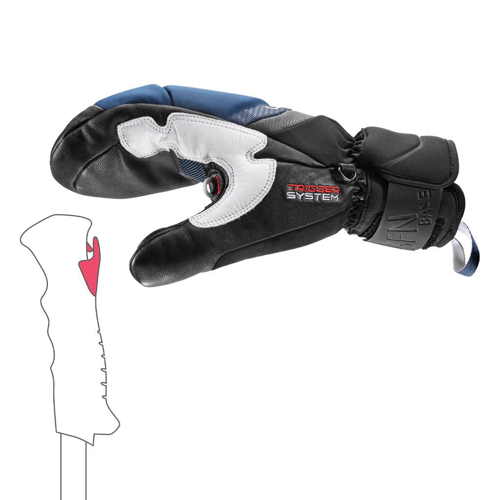 Griffin Base 3D Mitt - Black/Marine