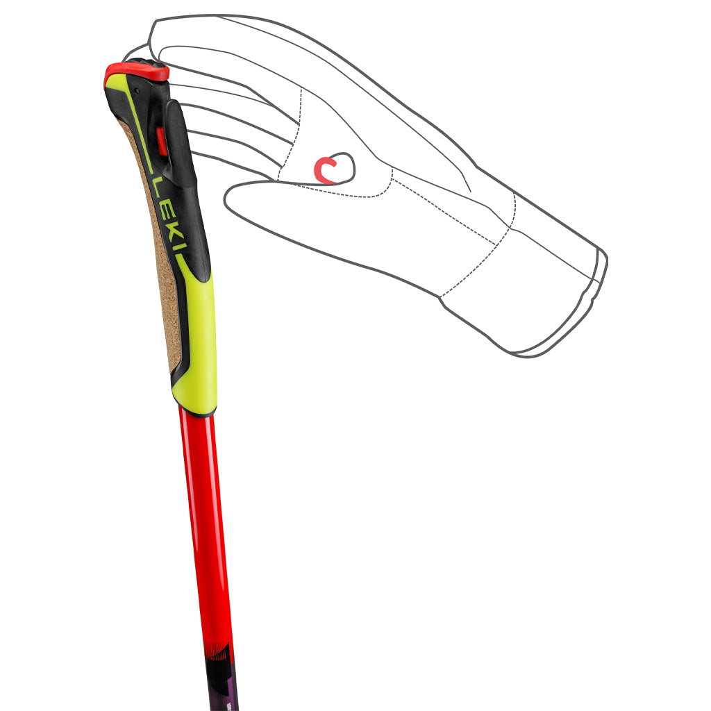HRC Marathon TR - Bright Red/Violet/Neonyellow