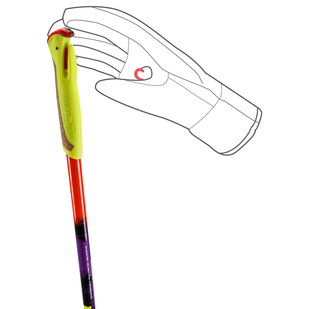 HRC Junior TR - Bright Red/Violet/Neonyellow