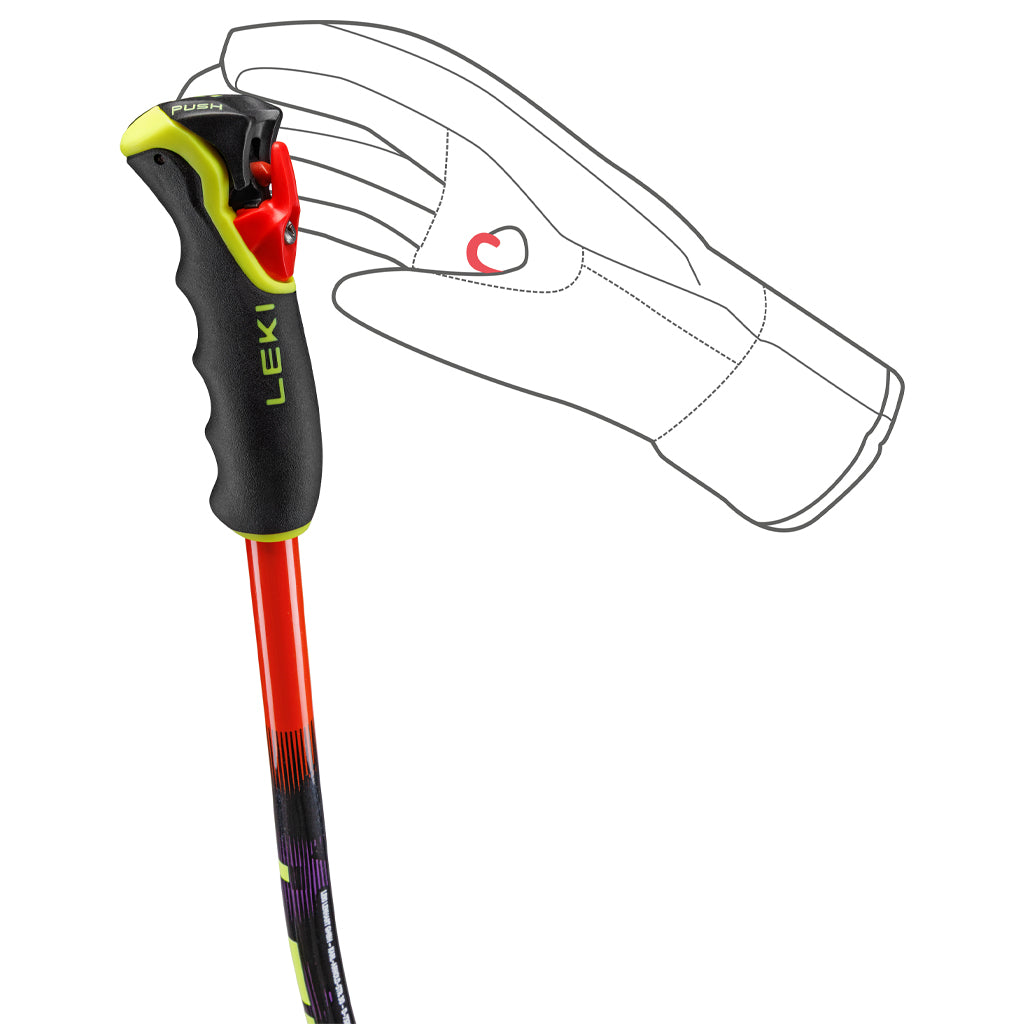 WCR Evo Lite GS TR - Bright Red/Violet/Neonyellow