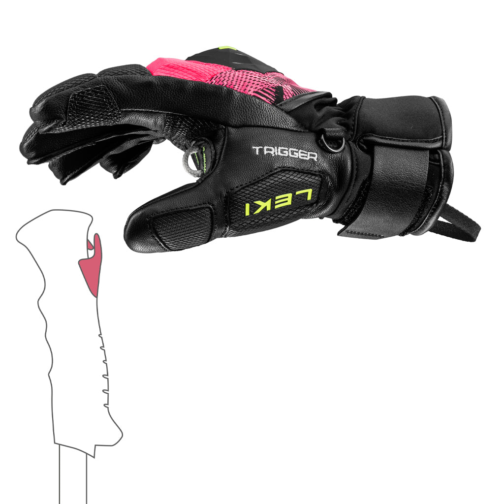 WCR  Pro TR Junior - Black/Neonpink/Neonyellow