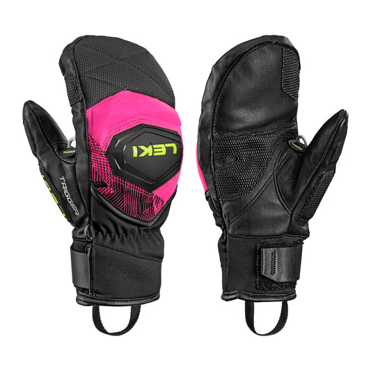WCR Pro TR Junior Mitt - Black/Neonpink/Neonyellow