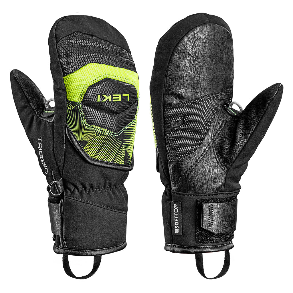 WCR Core TR Junior Mitt - Black/Neonyellow
