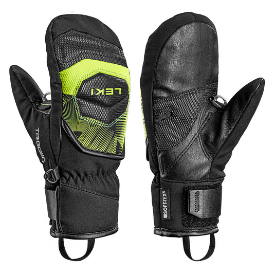 WCR Core TR Junior Mitt - Black/Neonyellow