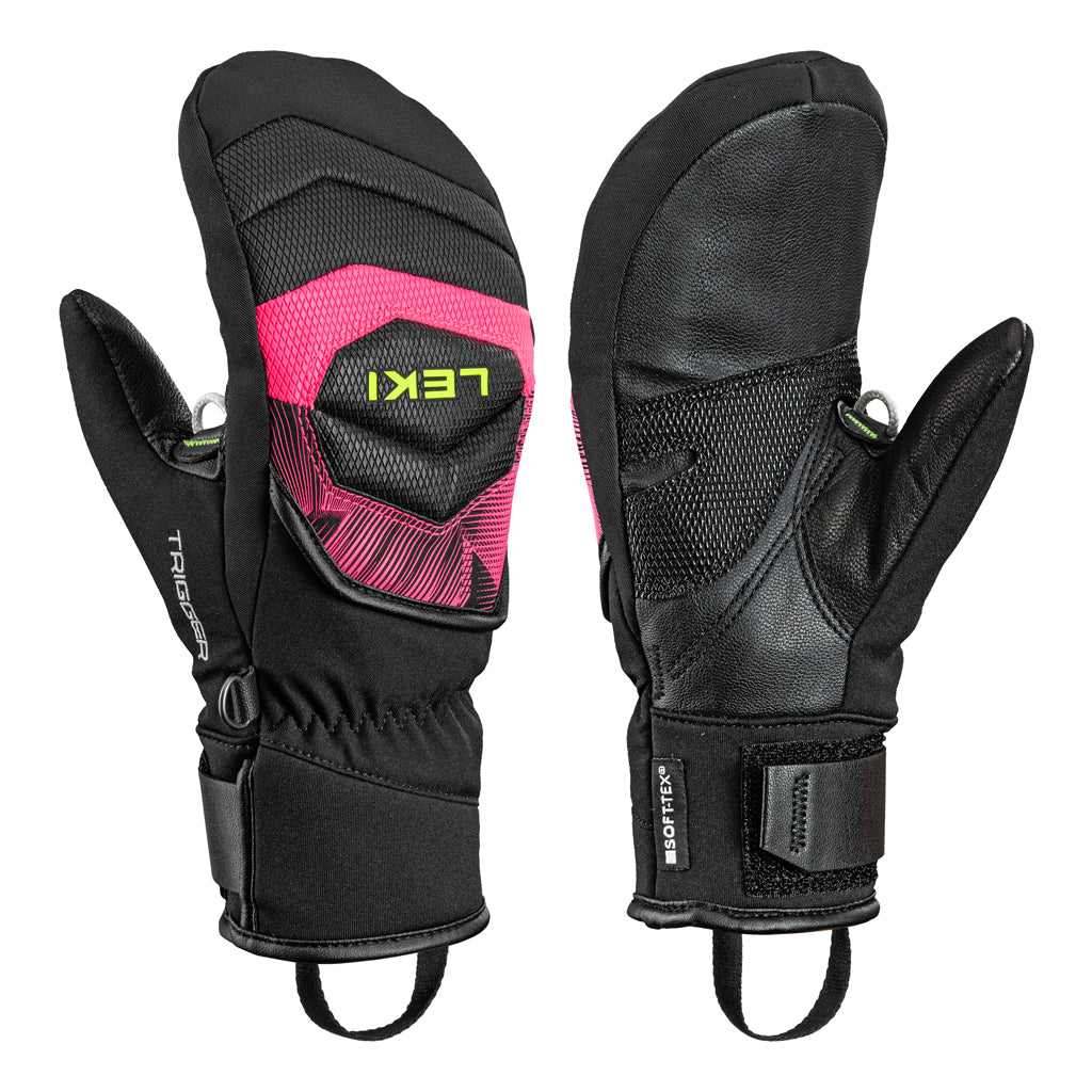 WCR Core TR Junior Mitt - Black/Neonpink/Neonyellow