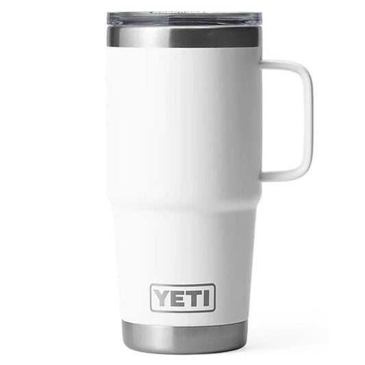 Rambler 20 oz Travel - White