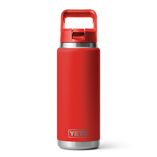 Rambler 26 oz C Straw Bottle - Rescue Red
