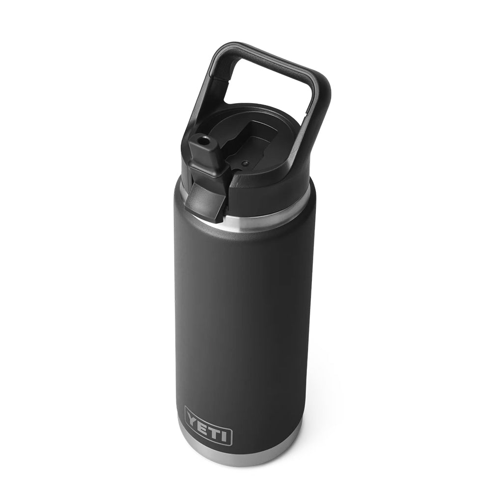 Rambler 26 oz Straw Bottle - Black