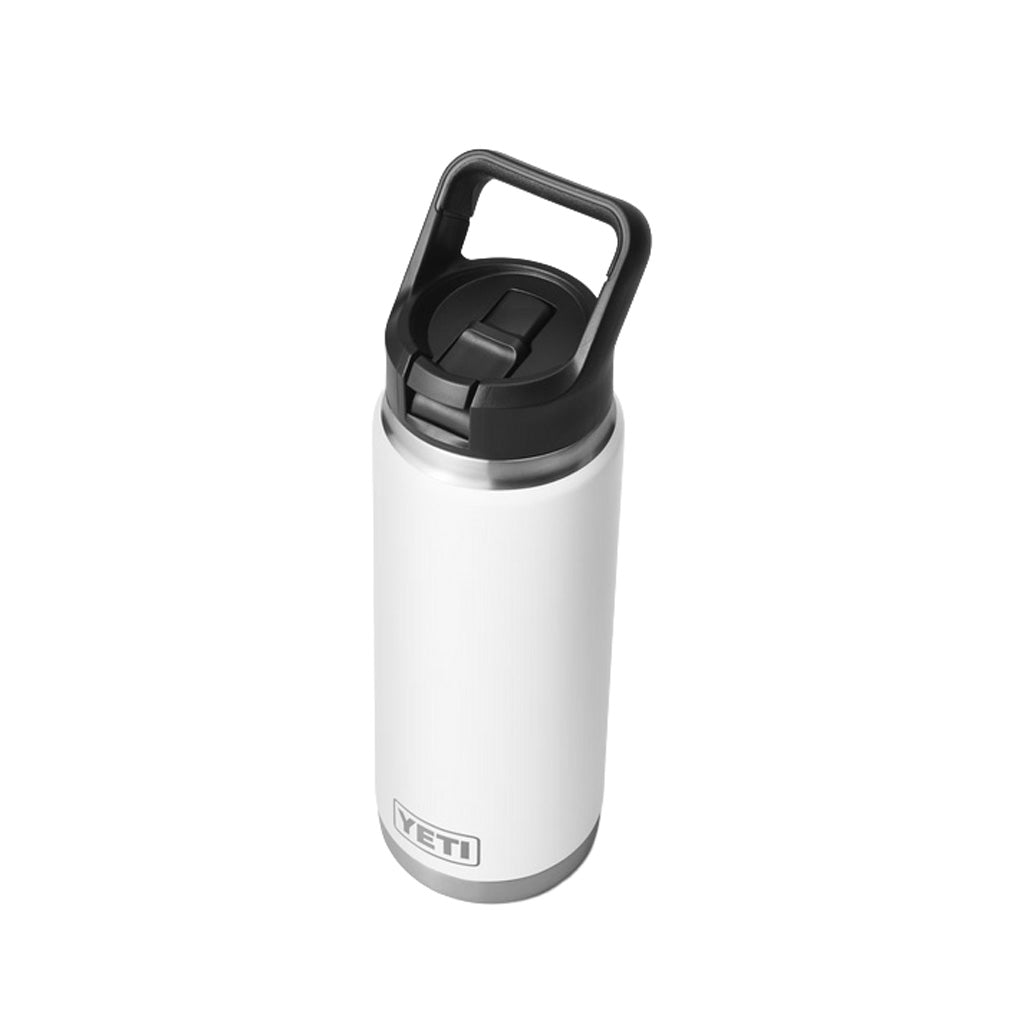 Rambler 26 oz Straw Bottle - White
