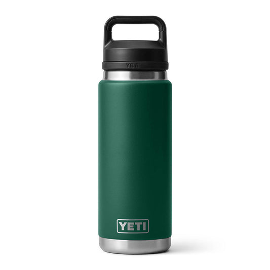 Rambler 26 oz Bottle Chug - Black Forest Green
