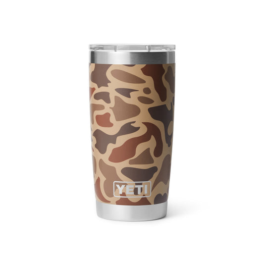 Rambler 20 oz Tumbler MS - Wetlands Camo