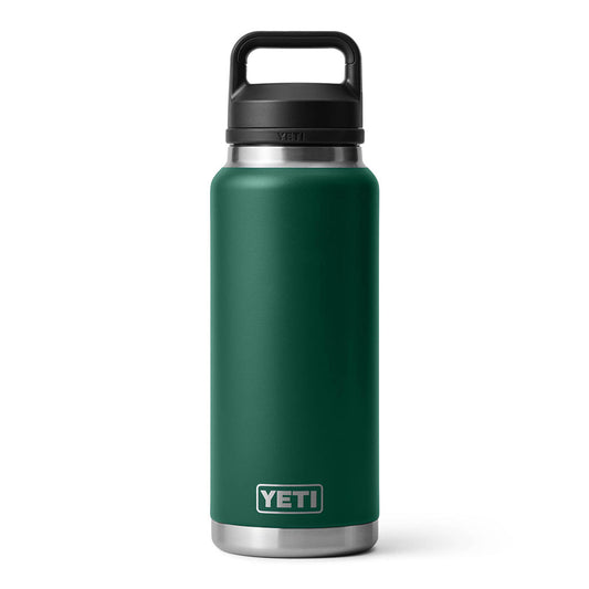 Rambler 36 oz Bottle Chug  - Black Forest Green