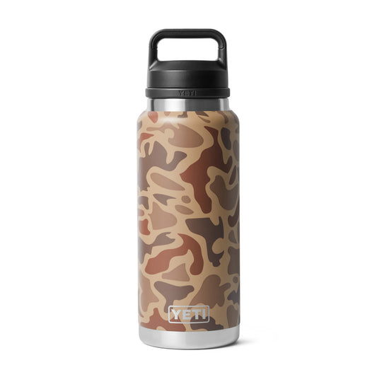 Rambler 36 oz Bottle Chug - Wetlands Camo
